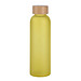 Glas-Flasche TAKE FROSTY, gelb