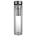 Glasflasche mit Teesieb, 400 ml, doppelwandig