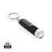 Globix USB Schlüsselanhänger-Taschenlampe aus RCS rABS, schwarz