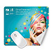 Polyclean Microfaser-Mousepad GripCleaner aus rPET, inkl. Druck, weiß Polyclean Microfaser-Mousepad GripCleaner aus rPET, inkl. Druck, weiß