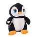Großer Plüsch-Pinguin SKIPPER, schwarz, weiß