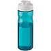 H2O Active® Base 650 ml Sportflasche mit Klappdeckel, aquablau/weiß