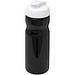 H2O Active® Base 650 ml Sportflasche mit Klappdeckel, schwarz/weiß