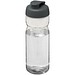 H2O Active® Base 650 ml Sportflasche mit Klappdeckel, transparent/grau