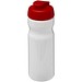H2O Active® Base 650 ml Sportflasche mit Klappdeckel, weiß/rot