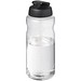 H2O Active® Big Base 1L Sportflasche mit Klappdeckel, schwarz