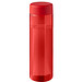 H2O Active® Eco Vibe 850 ml Wasserflasche mit Drehdeckel, rot, rot