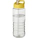 H2O Active® Treble 750 ml Sportflasche mit Ausgussdeckel, transparent/gelb
