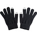 Handschuhe aus Acryl mit 2 Touch-Spitzen, schwarz