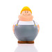 Herr Bert® Anti-Stress-Figuren Bauarbeiter Bert, grau