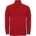 Himalaya 1/4 Zip - Fleecepullover für Herren, rot, 2XL