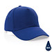 Impact 5 Panel Kappe aus 280gr rCotton mit AWARE Tracer, blau