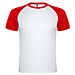 Indianapolis T-Shirt Unisex, weiß / rot, XL