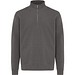 IQONIQ Elgon Quarter-Zip-Sweater aus rec. Baumwolle, anthrazit, S