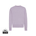 Iqoniq Kruger Relax-Rundhals-Sweater aus recycelt. Baumwolle, lavender, XL