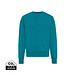 Iqoniq Kruger Relax-Rundhals-Sweater aus recycelt. Baumwolle, verdigris, XL