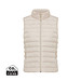 Iqoniq Meru Damen Bodywarmer aus recyceltem Polyester, beige, XXL