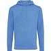 IQONIQ Torres ungefärbter Hoodie aus recycelter Baumwolle, heather blue, XXS