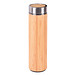 Isolierbecher BAMBOO GO, braun, silber