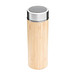 Isolierbecher BAMBOO TEMP,braun, silber