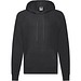 Kapuzen-Sweatshirt Lightweight Hooded S Unisex, SCHWARZ
