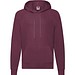 Kapuzen-Sweatshirt Lightweight Hooded S Unisex, XXL, BORDEAUX