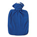 Klassikwärmflasche Fleecebezug, blau