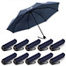 10 Knirps® Regenschirme inkl. 1-fbg. Druck - A.050 Medium Manual im Spar-Preis, navy