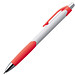 Druckkugelschreiber Mao, blaue Mine, rot