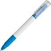 Kugelschreiber mit Textmarker Lens,blau