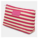 Kulturbeutel STRIPY,beige, pink