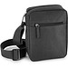 LAHORE. Schultertasche aus 600D Polyester, Schwarz