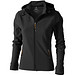 ELEVATE Damen Softshell Jacke Langley, anthrazit, L