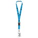 Lanyard Express, 10 mm, Türkis (Cyan C)