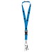 Lanyard Express, 15 mm, Blau (Process Blue U 2X)