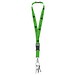 Lanyard Express, 15 mm, Grün (Green 361 C)