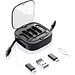 MagCable 5in1 roll square, Schwarz