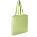 MARACAY. Baumwolltasche aus recycelte Baumwolle (70%) und Polyester (30%rPET) (140g/m²), Hellgrün