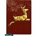Marken Wand Adventskalender, Lindt Schokotäfelchen, Rentier, Gold
