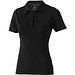 ELEVATE Damen Stretch Poloshirt Markham, schwarz, XS