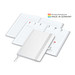 Geiger-Notes Match-Hybrid White Bestseller Notizbuch A5, Cover-Star matt-, inkl. Druck, weiß