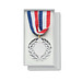 Medaille 5cm WINNER, Mattsilber