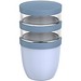Mepal Ellipse Dreiteiliger, 500 ml + 2 x 200 ml Lunchpot, blau