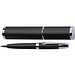 Metall-Drehkugelschreiber Peking, schwarze Mine, schwarz