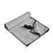 Mikrofaser Sport-Handtuch SPORTY,grau, schwarz