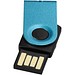 Mini USB-Stick, aquablau, 32GB