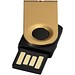 Mini USB-Stick, gold, 16GB