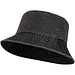 Mitica Sonnenhut washed, schwarz