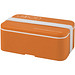 MIYO Lunchbox, orange, weiß