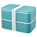 MIYO Renew Doppel-Lunchbox, riffblau